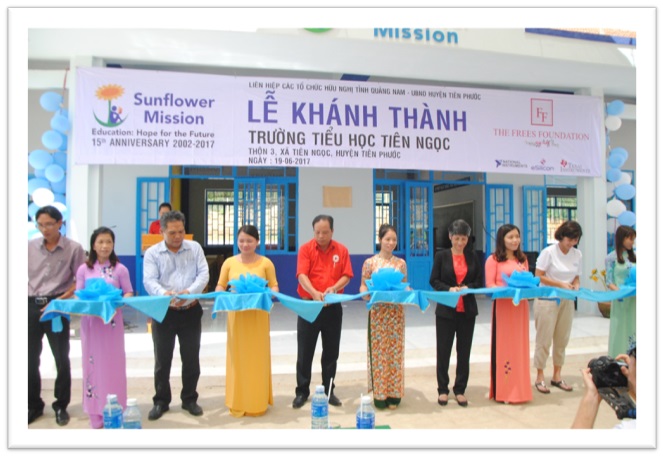 Khánh thành và bàn giao hai công trình trường học phục cụ cho công tác giáo dục của huyện Tiên Phước