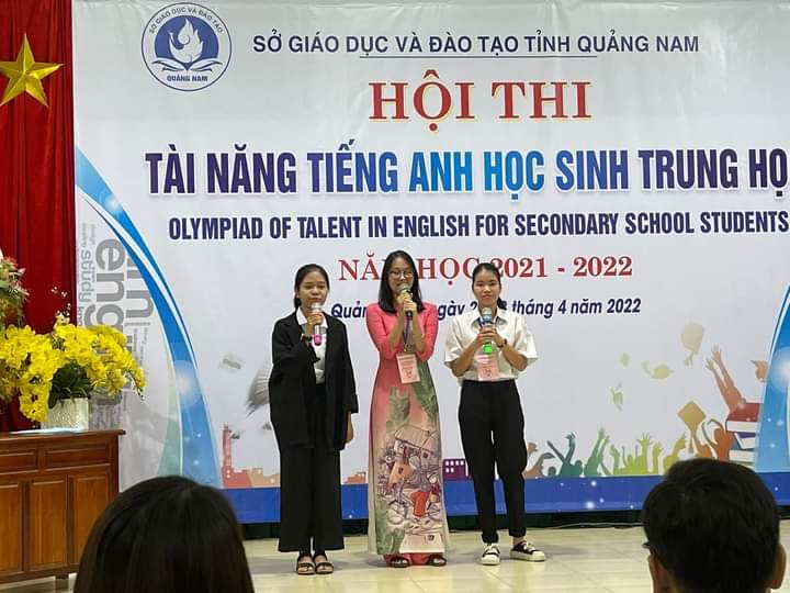 Trường THPT Huỳnh Thúc Kháng lần đầu tiên đạt giải tại hội thi tài năng tiếng Anh học sinh THPT cấp tỉnh