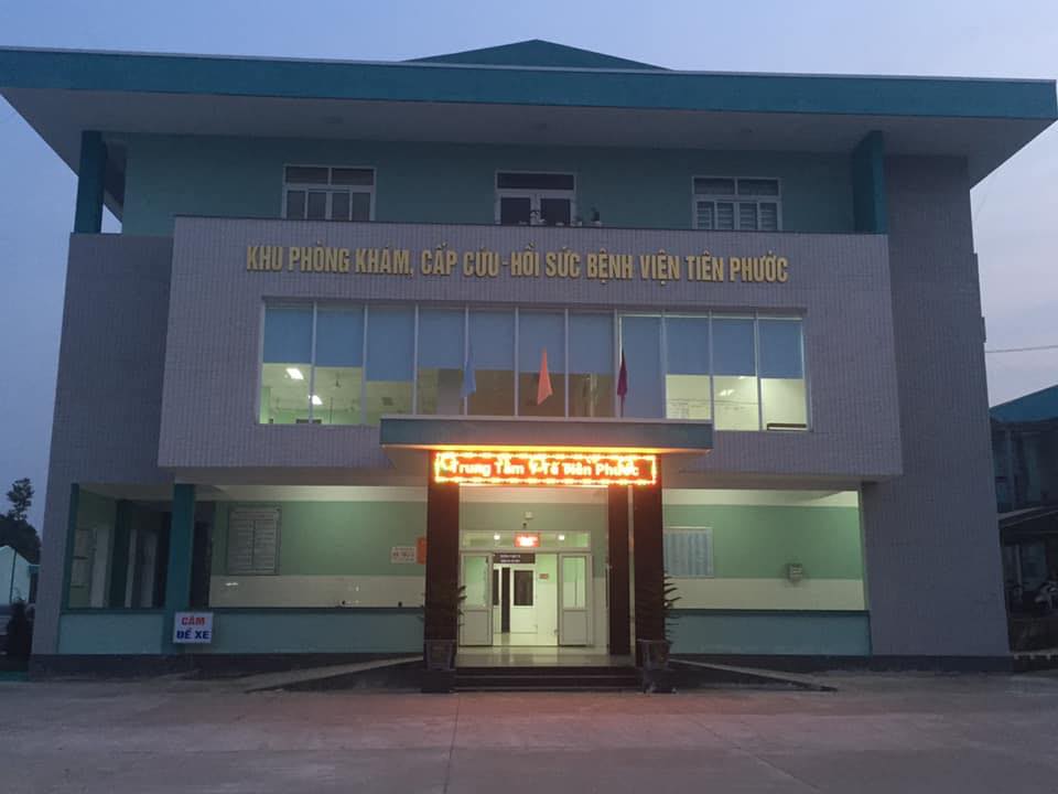 Đầu tư xây dựng mới Khoa kỹ thuật dịch vụ và Khoa ngoại của Trung tâm Y tế huyện Tiên Phước