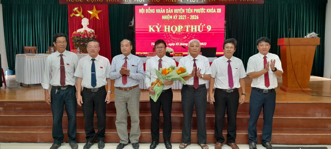 Tiên Phước bầu cử bổ sung chức danh Phó Chủ tịch UBND huyện nhiệm kỳ 2021-2026