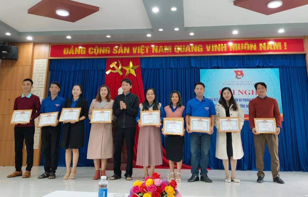 Đoàn thanh niên thị trấn Tiên Kỳ tổng kết công tác Đoàn và phong trào thanh thiếu nhi năm 2022